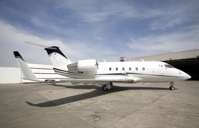 Bombardier Challenger 601 en renta